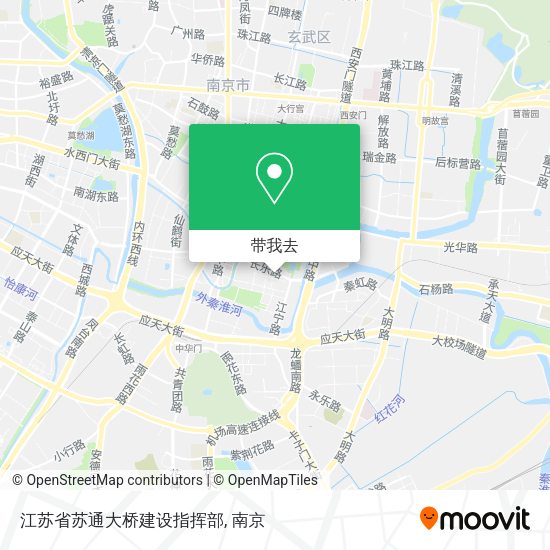 江苏省苏通大桥建设指挥部地图