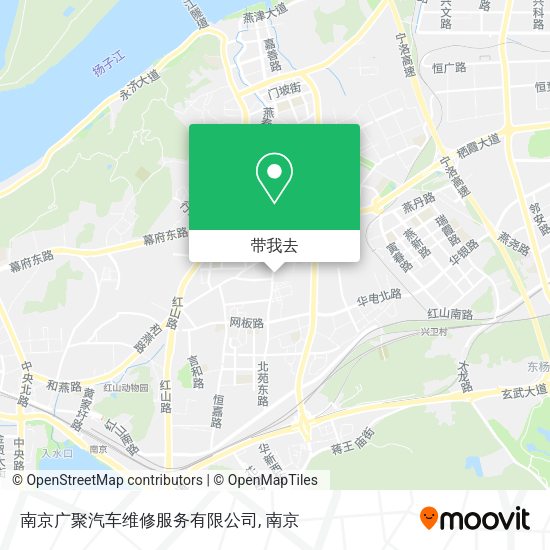 南京广聚汽车维修服务有限公司地图