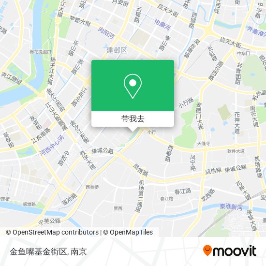 金鱼嘴基金街区地图
