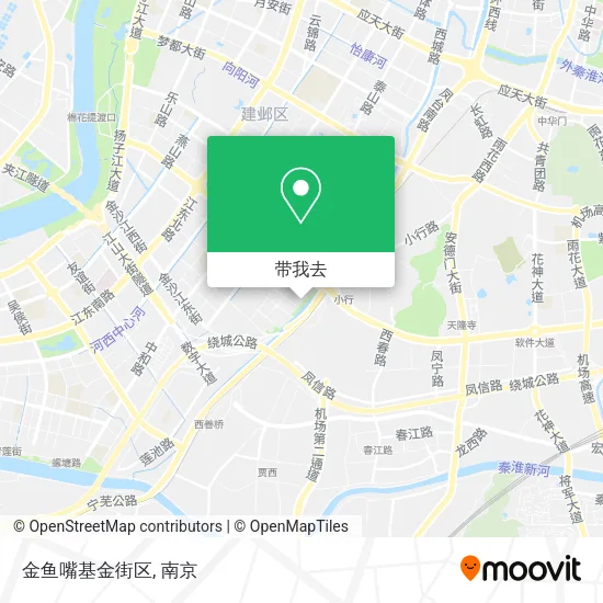 金鱼嘴基金街区地图