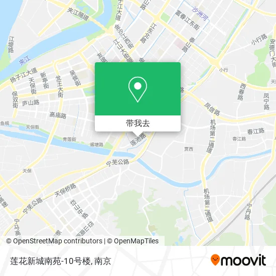 莲花新城南苑-10号楼地图