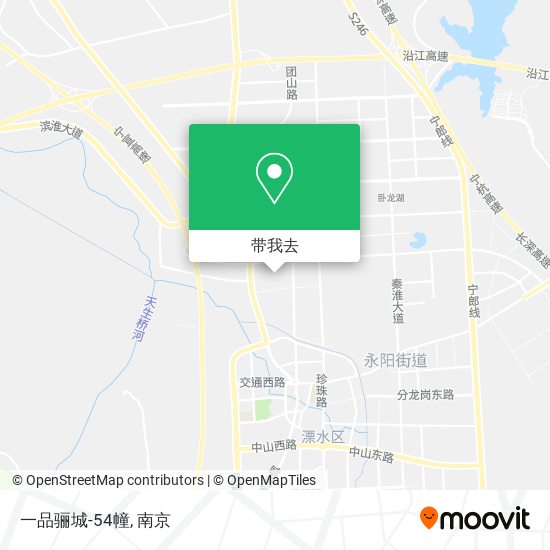 一品骊城-54幢地图