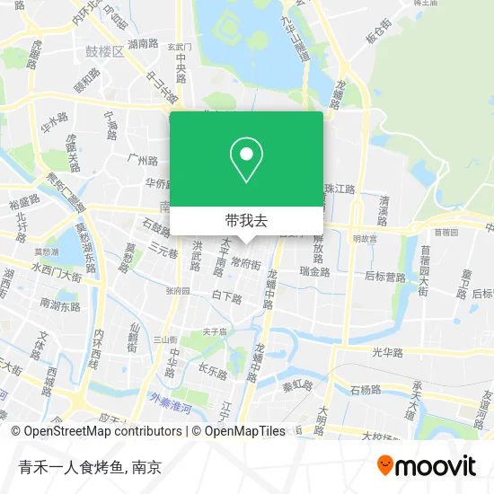 青禾一人食烤鱼地图