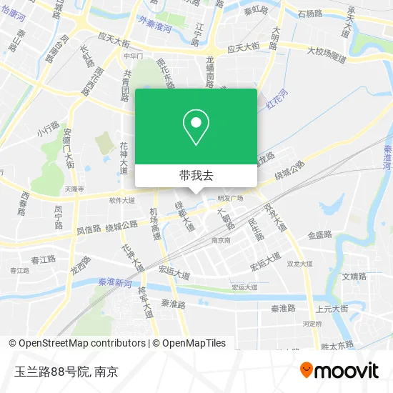 玉兰路88号院地图