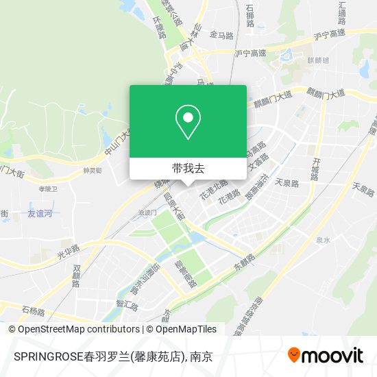 SPRINGROSE春羽罗兰(馨康苑店)地图