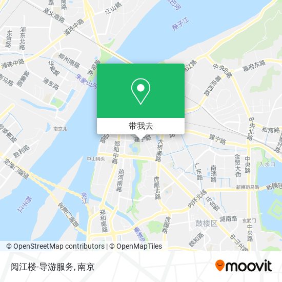 阅江楼-导游服务地图