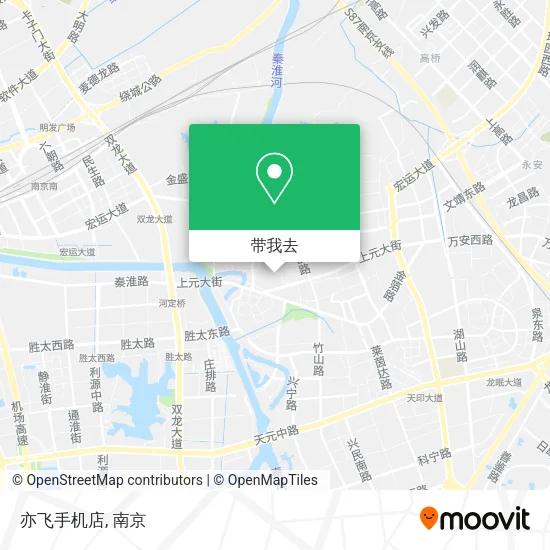 亦飞手机店地图