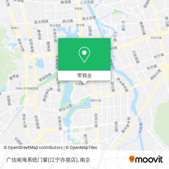 广信南海系统门窗(江宁亦朋店)地图