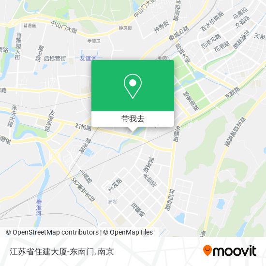 江苏省住建大厦-东南门地图
