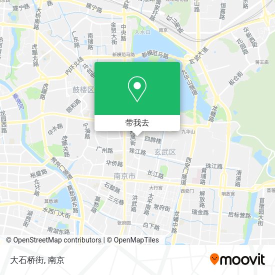大石桥街地图