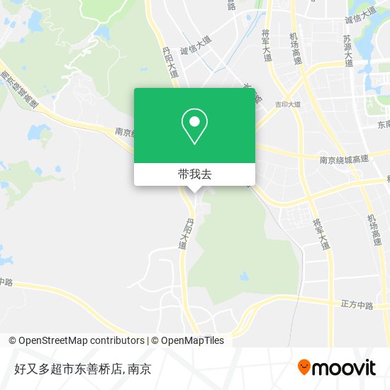 好又多超市东善桥店地图