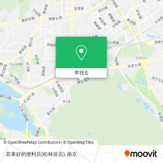 苏果好的便利店(松林谷店)地图