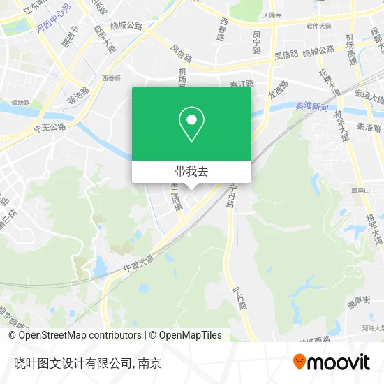 晓叶图文设计有限公司地图