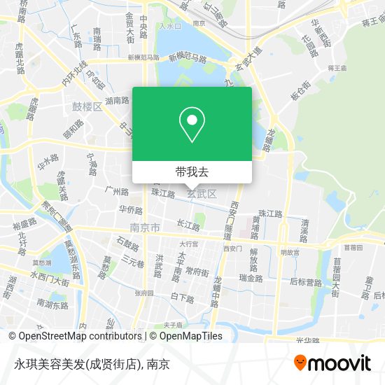 永琪美容美发(成贤街店)地图