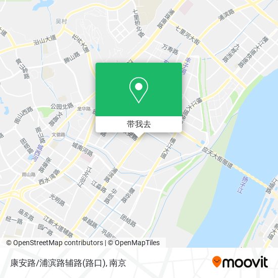 康安路/浦滨路辅路(路口)地图