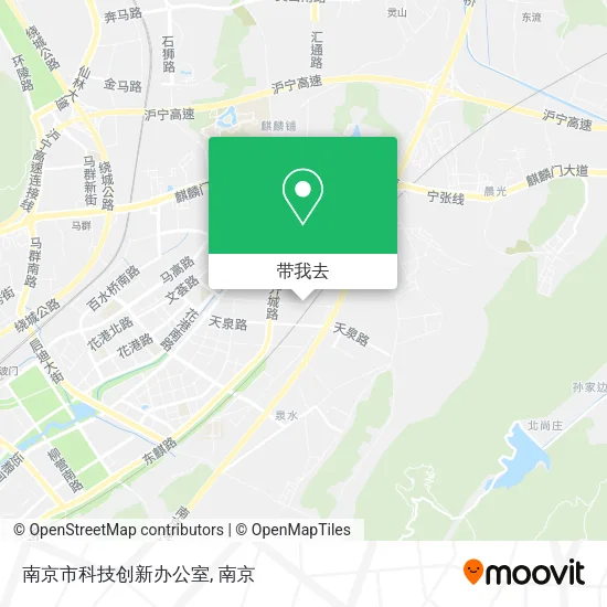 南京市科技创新办公室地图