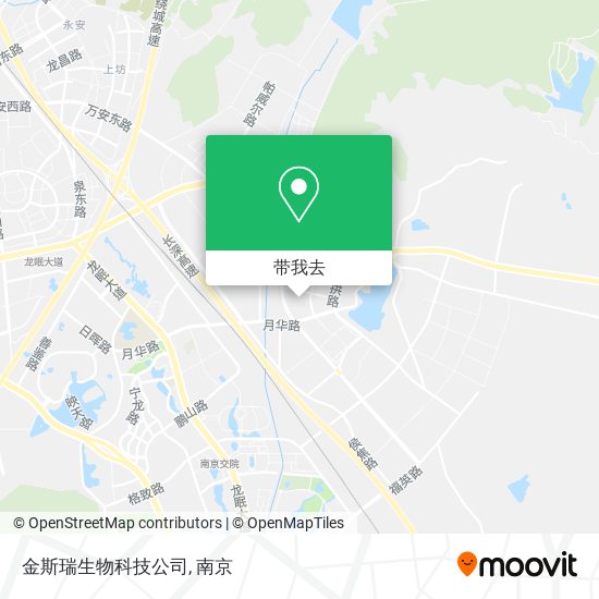金斯瑞生物科技公司地图