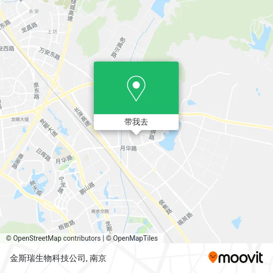 金斯瑞生物科技公司地图