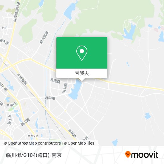 临川街/G104(路口)地图