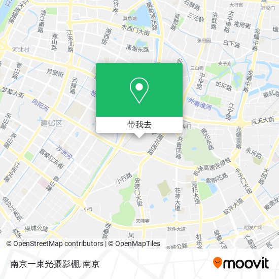南京一束光摄影棚地图