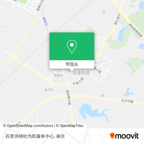 谷里供销社为民服务中心地图