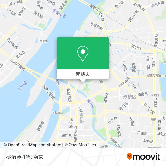 桃清苑-1幢地图