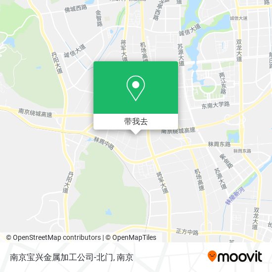 南京宝兴金属加工公司-北门地图