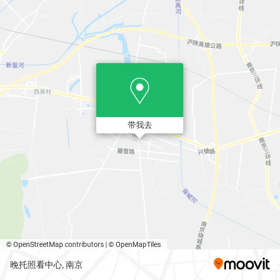 晚托照看中心地图