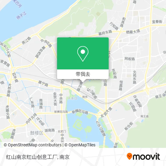 红山南京红山创意工厂地图