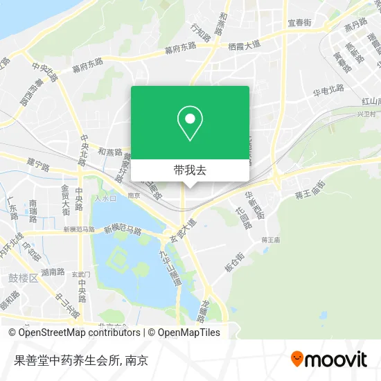果善堂中药养生会所地图