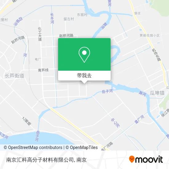 南京汇科高分子材料有限公司地图