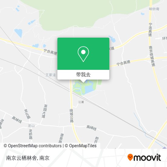 南京云栖林舍地图