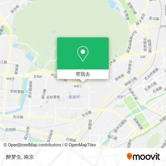 醉梦生地图
