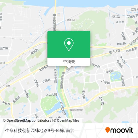 生命科技创新园纬地路9号-f6栋地图