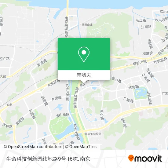 生命科技创新园纬地路9号-f6栋地图