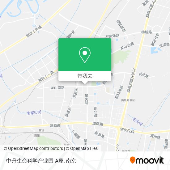 中丹生命科学产业园-A座地图