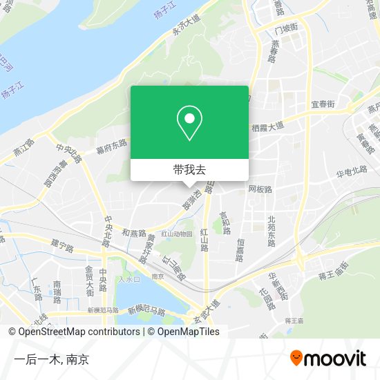一后一木地图
