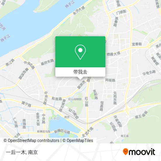一后一木地图