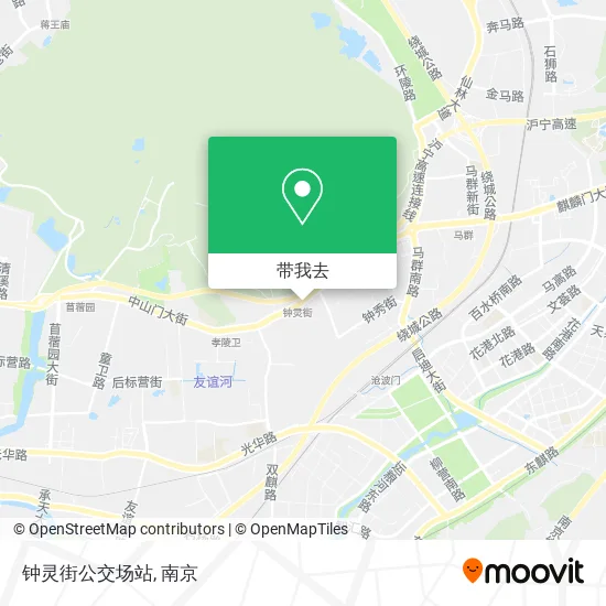 钟灵街公交场站地图