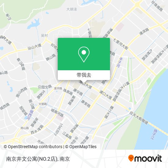 南京井文公寓(NO.2店)地图
