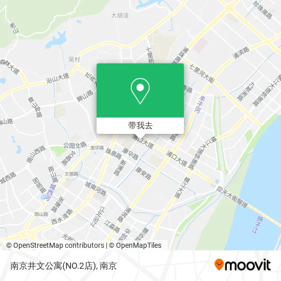 南京井文公寓(NO.2店)地图