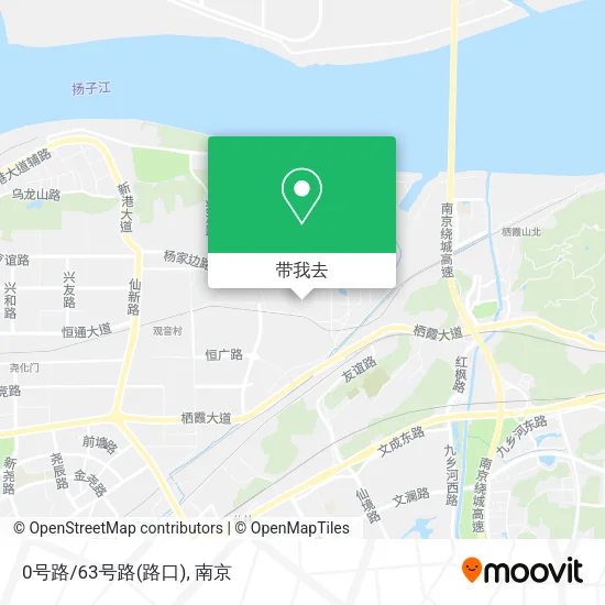 0号路/63号路(路口)地图