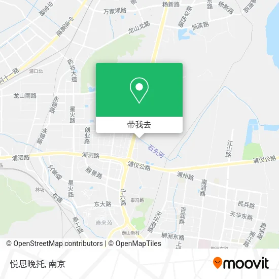 悦思晚托地图
