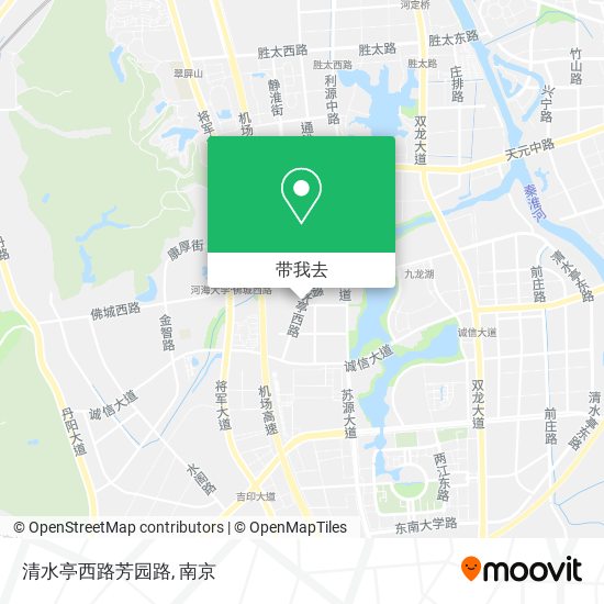 清水亭西路芳园路地图