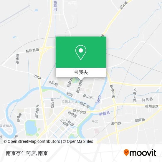 南京存仁药店地图