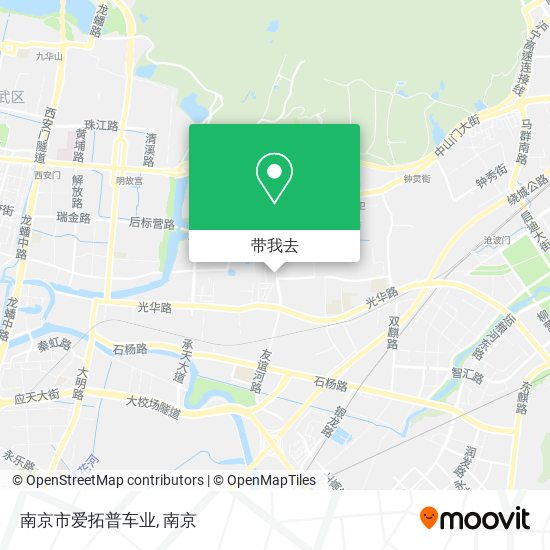 南京市爱拓普车业地图
