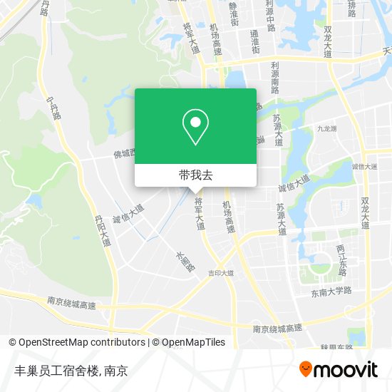 丰巢员工宿舍楼地图