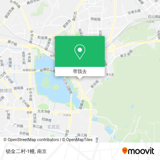 锁金二村-1幢地图