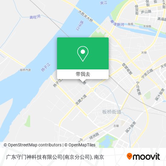广东守门神科技有限公司(南京分公司)地图