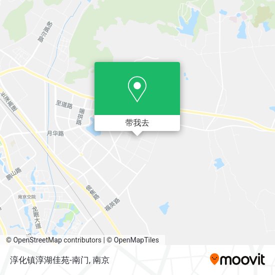 淳化镇淳湖佳苑-南门地图